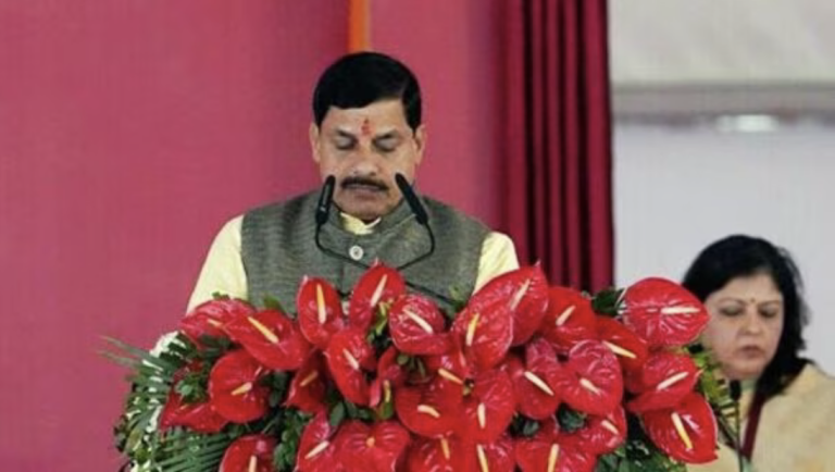 MP CM Mohan Yadav bans loudspeakers at religious places and meat sales in open hours after assuming office